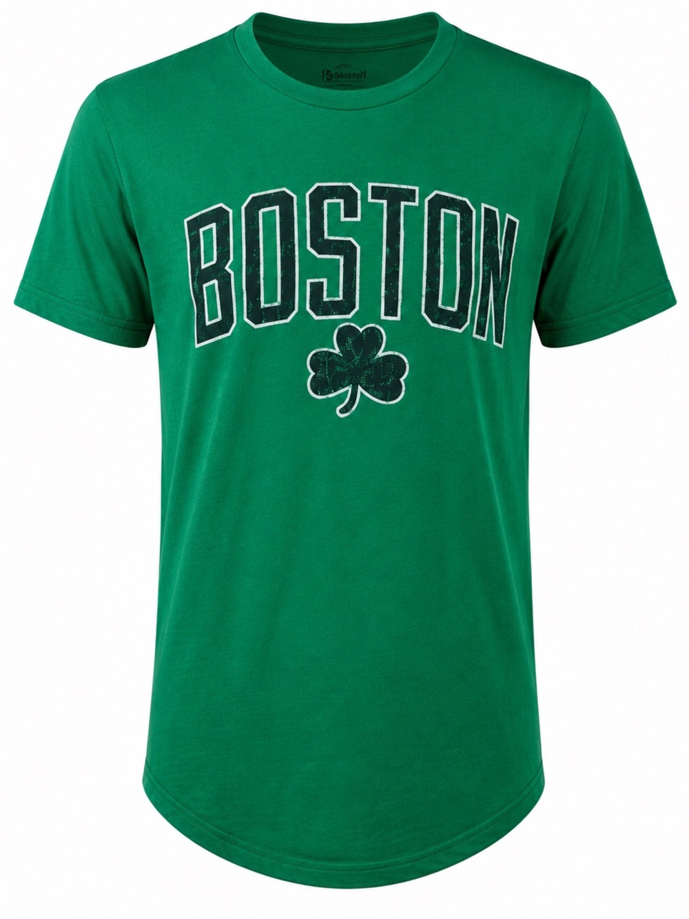 Vintage Green Boston Graphic T-Shirt- Small